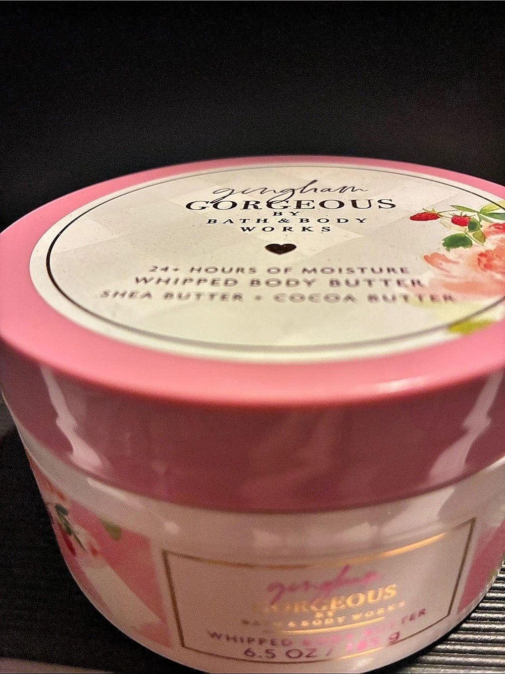 Bath & Body Works Gingham Gorgeous Whipped Body Butter Pink